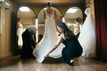 "One-on-one bridal styling in a calm, private studio – because your dress journey deserves more than a fitting room."