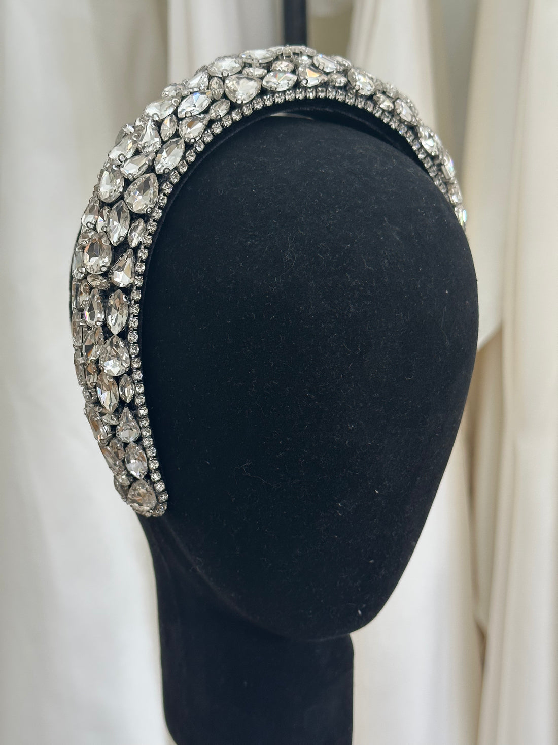 Crystal CZ Headband - HANDMADE