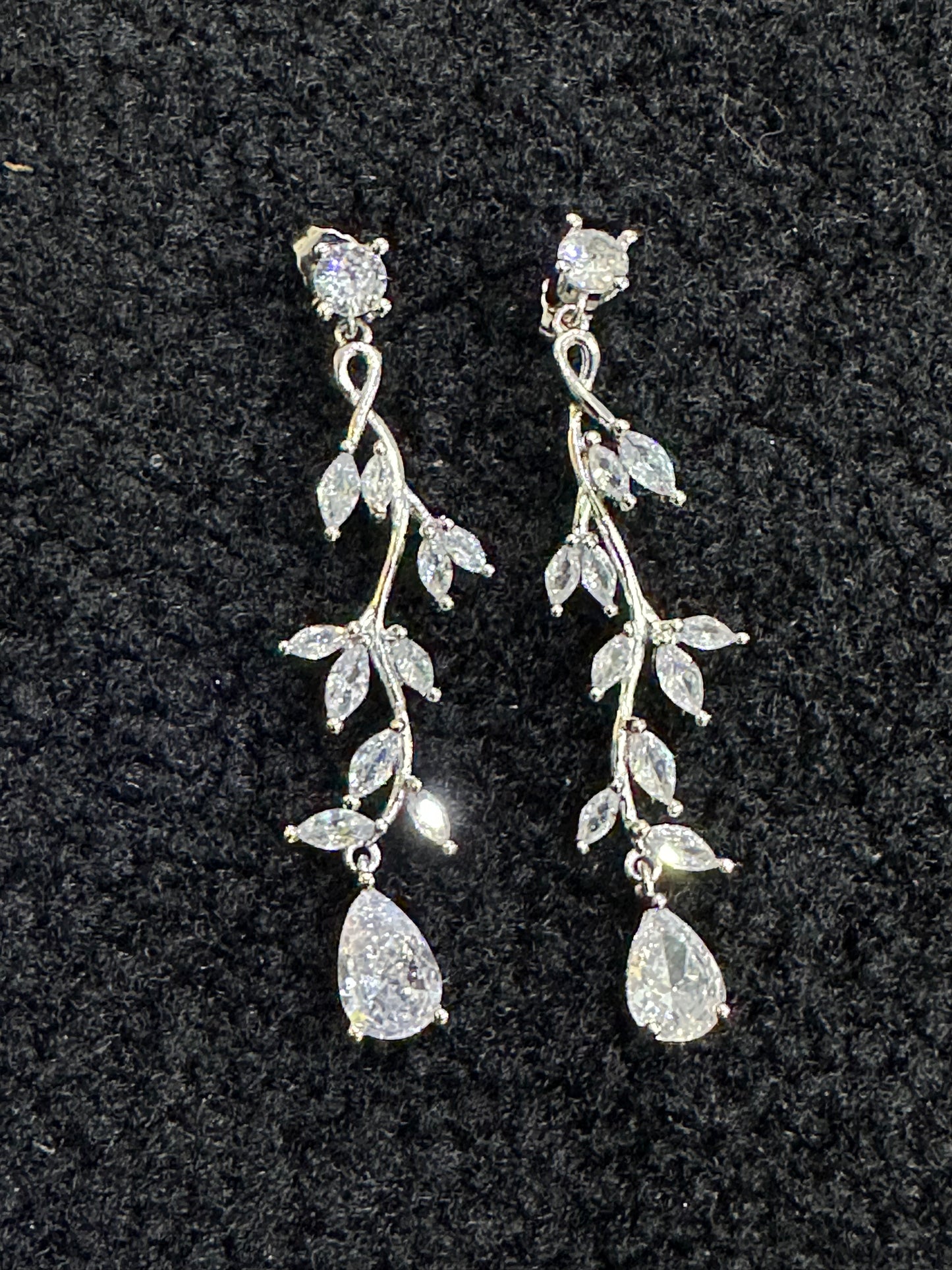 Long Vine Drop Earrings