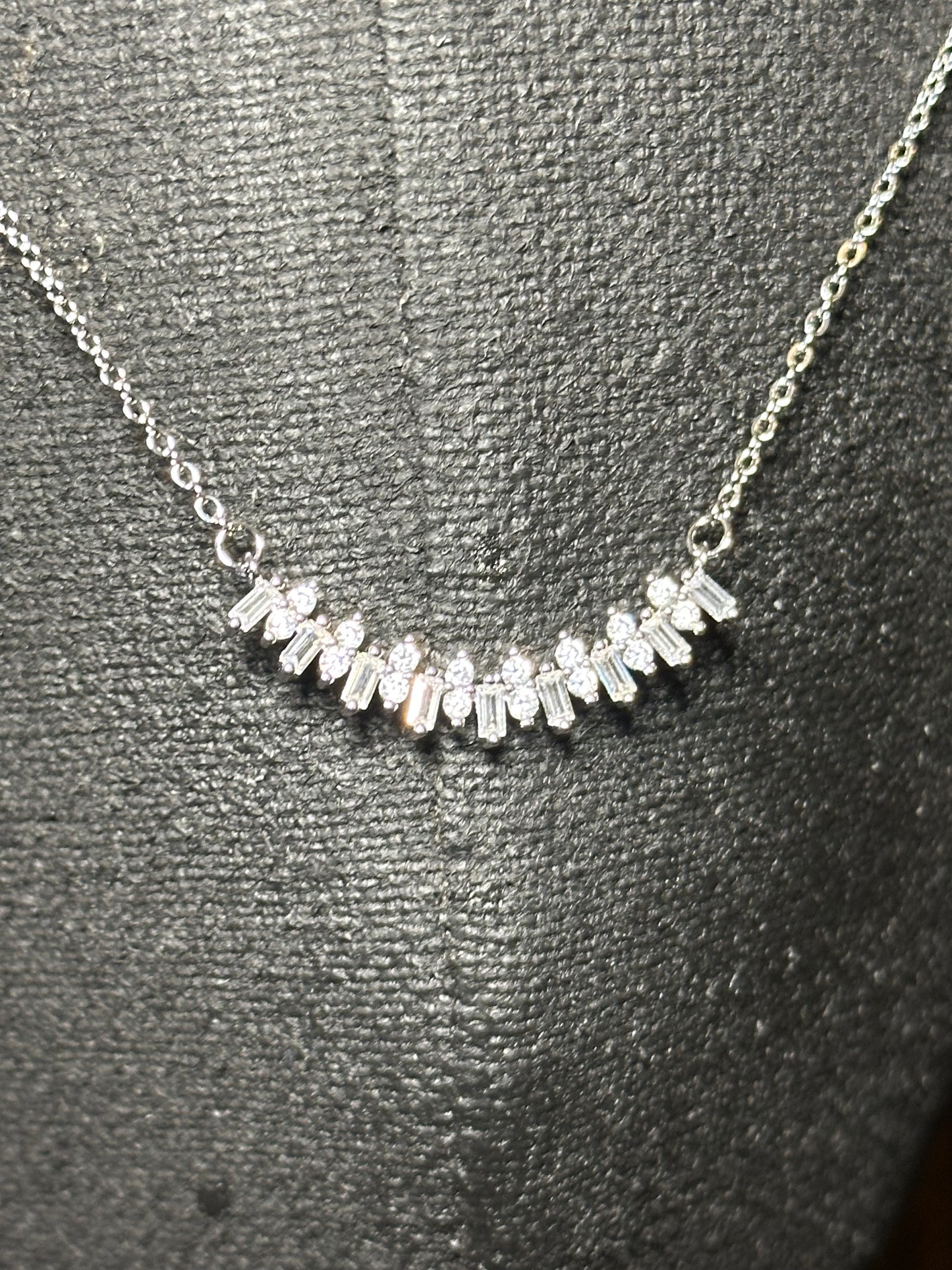 Crystal Curved Pendant