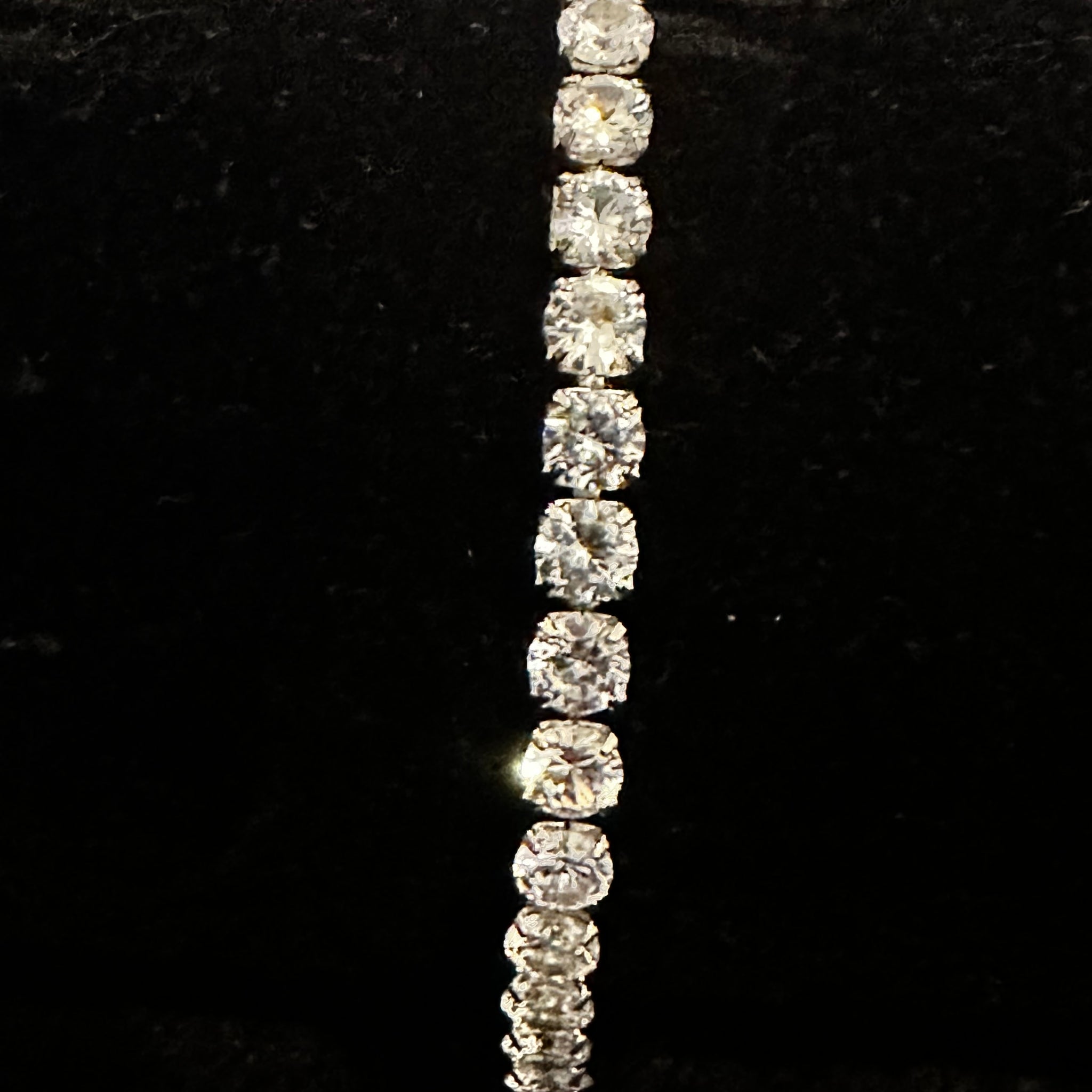 4mm Silver Cubic Zirconia Bracelet