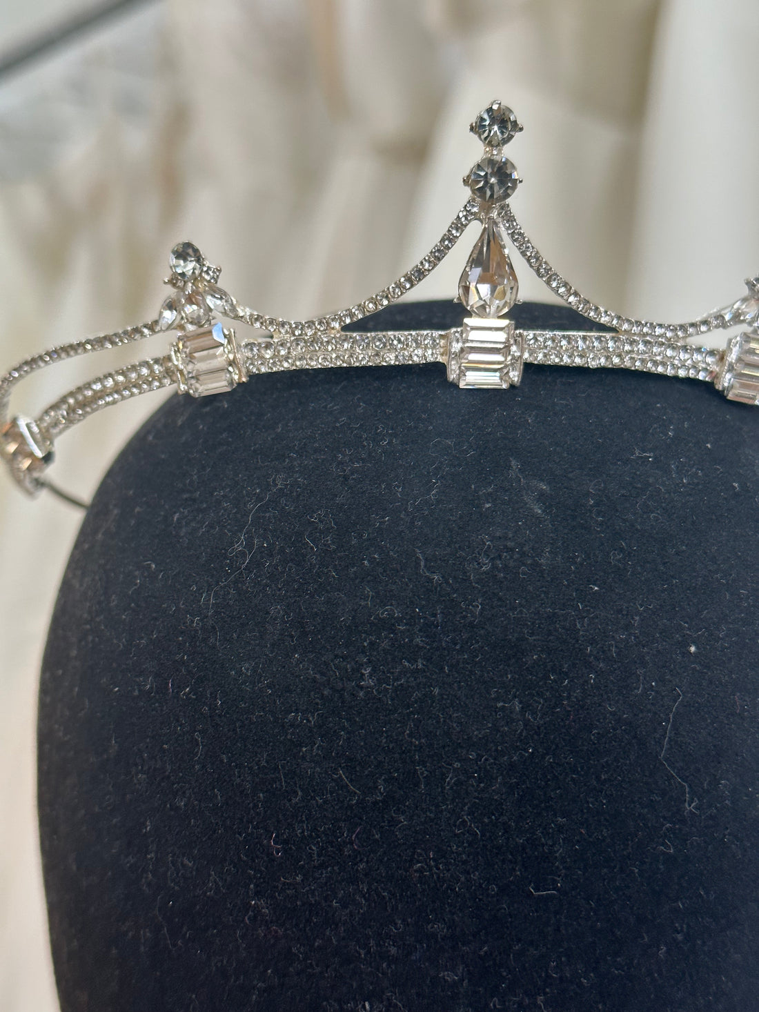 Geometric Crystal Tiara