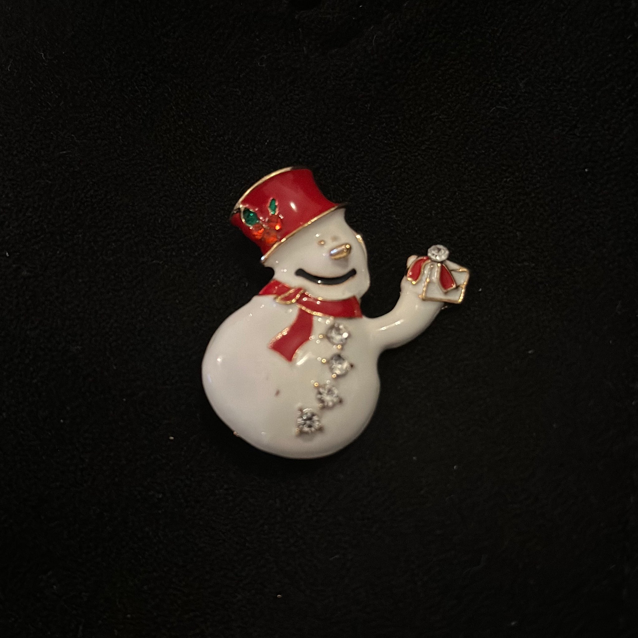 Waving Snowman