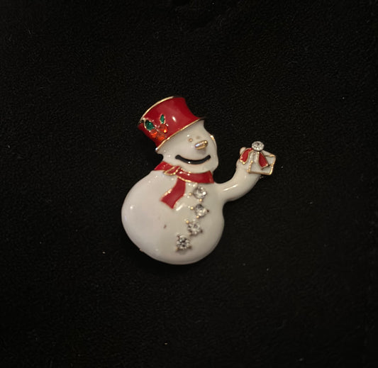 Waving Snowman