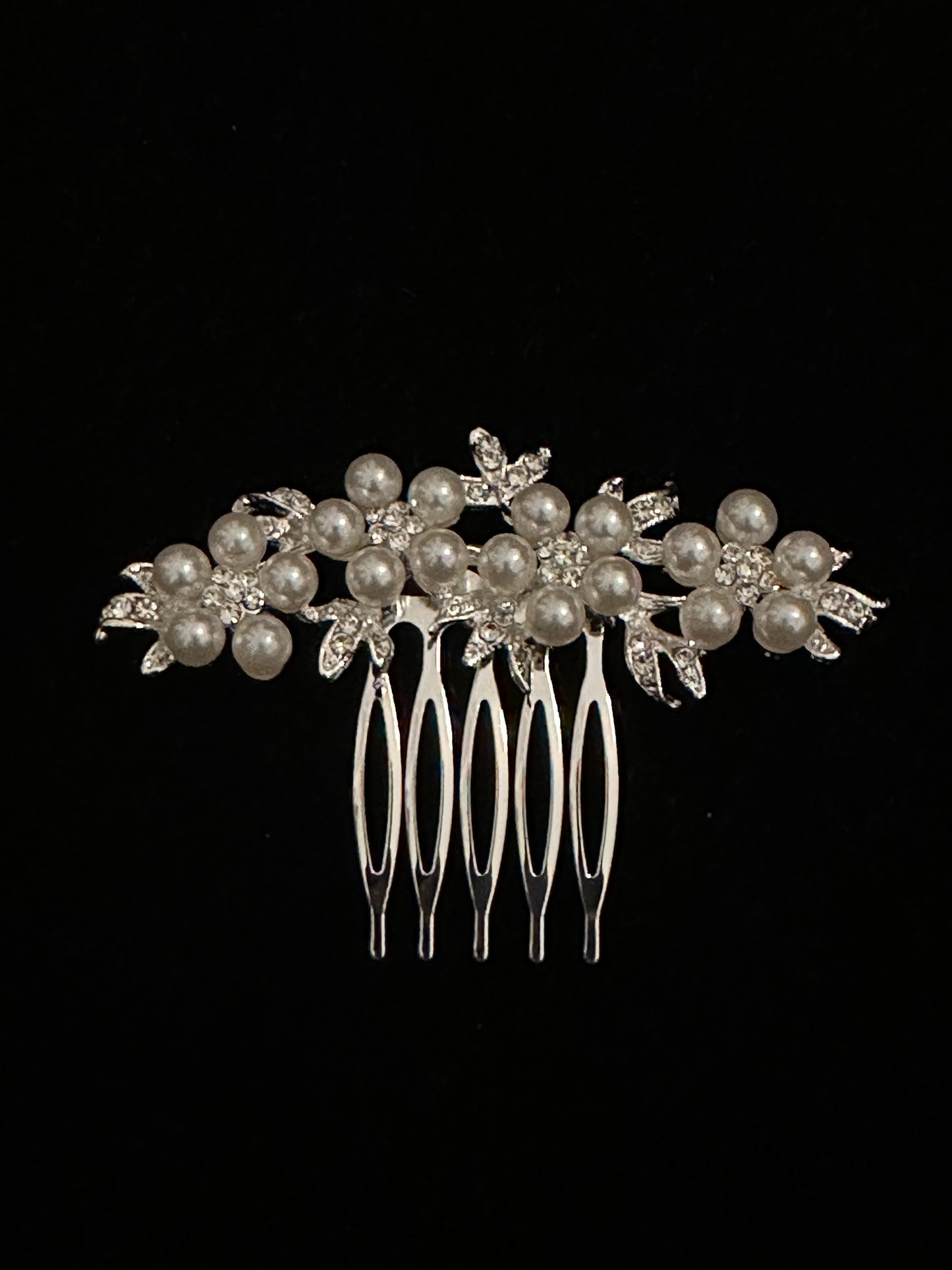 Imitation Pearl HairComb