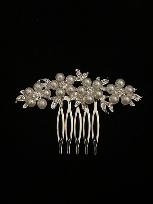 Imitation Pearl HairComb