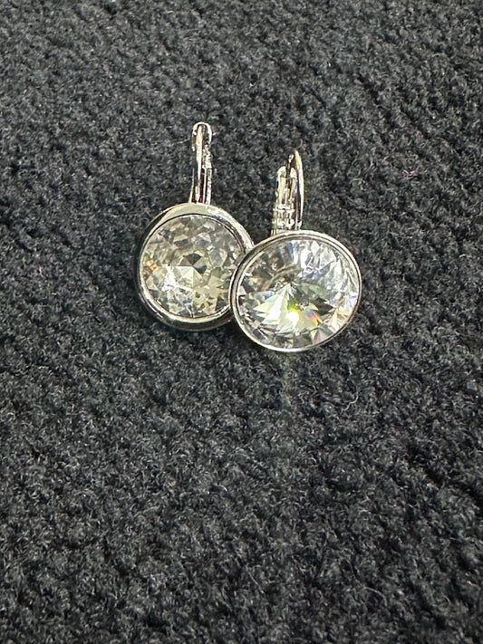 Round Crystal Earrings