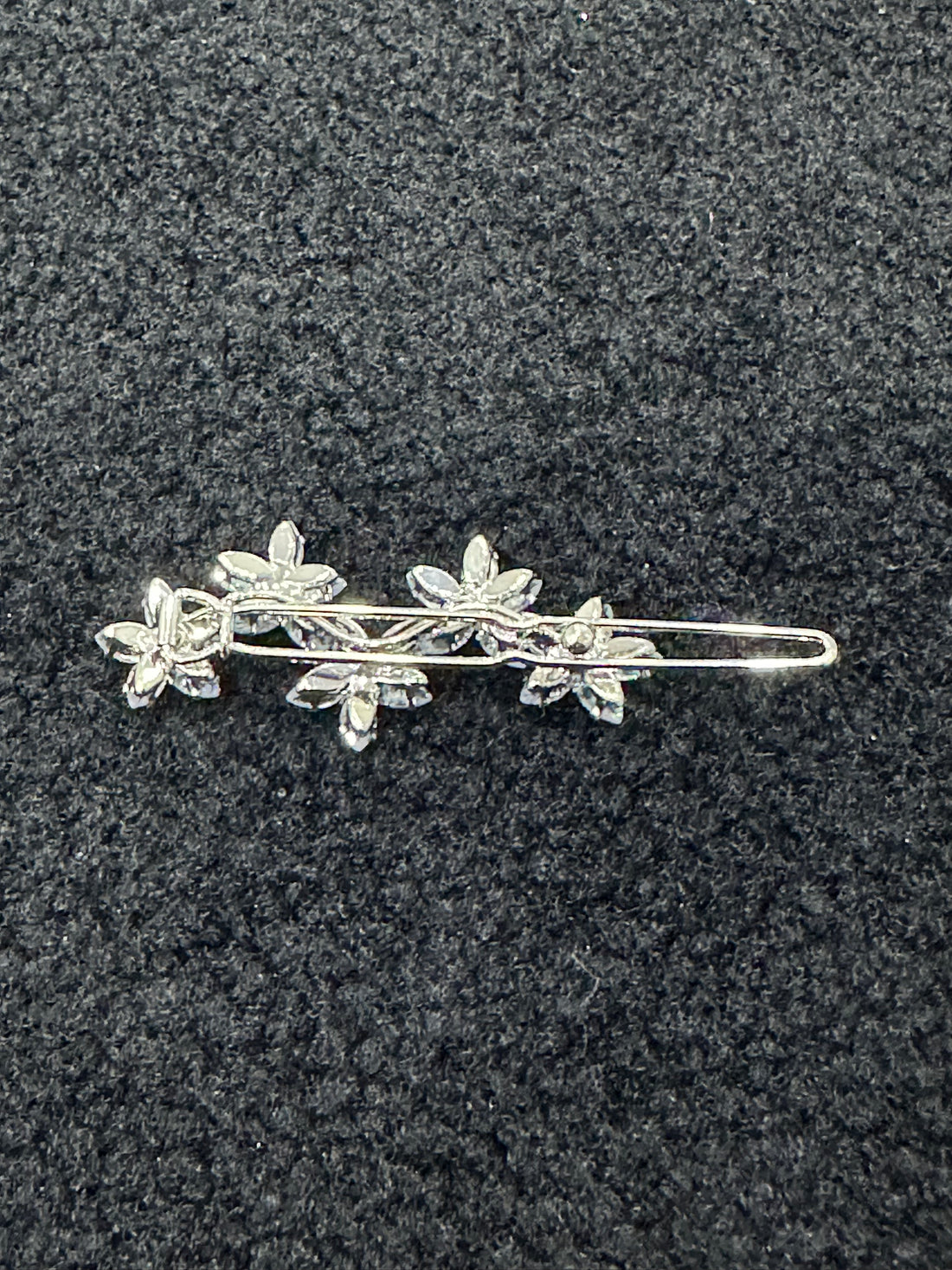 Crystal Floral Hair Slide