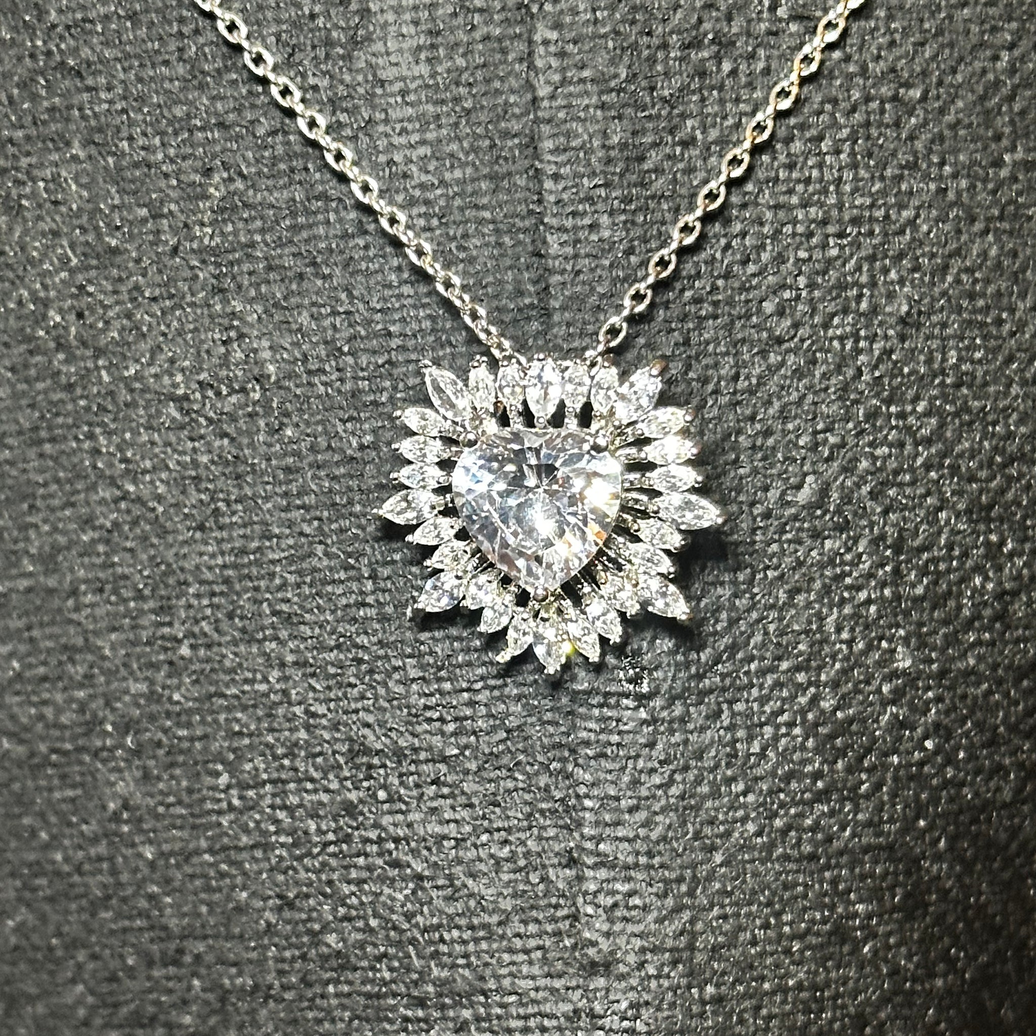 Heart Crystal Pendant