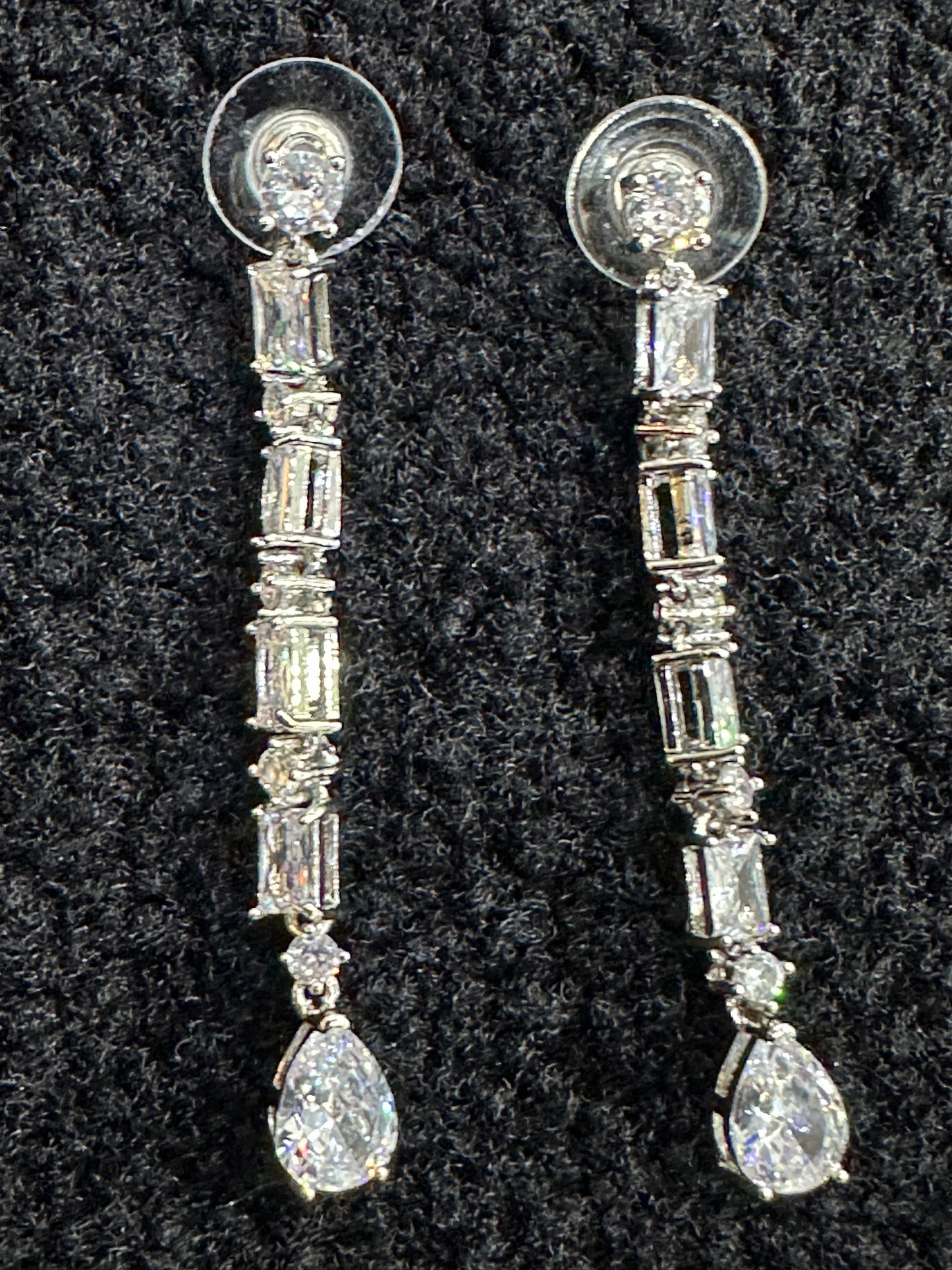 Art Deco Long Earrings