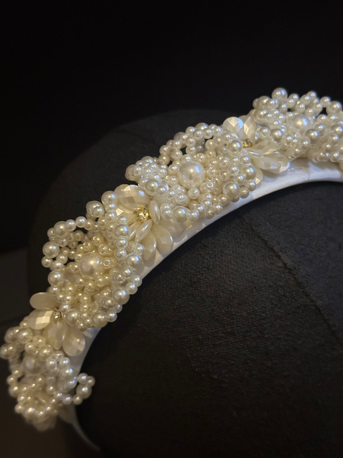 Floral Pearl Headband