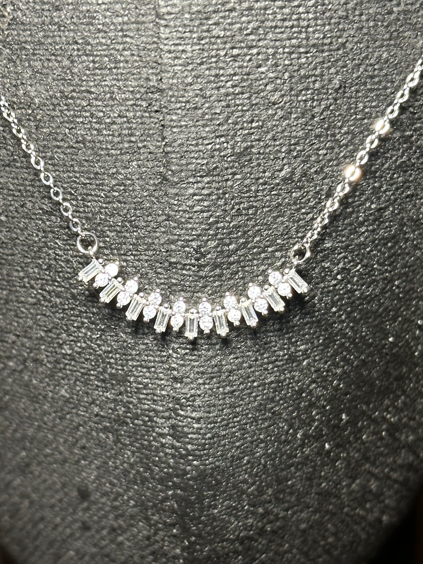 Crystal Curved Pendant