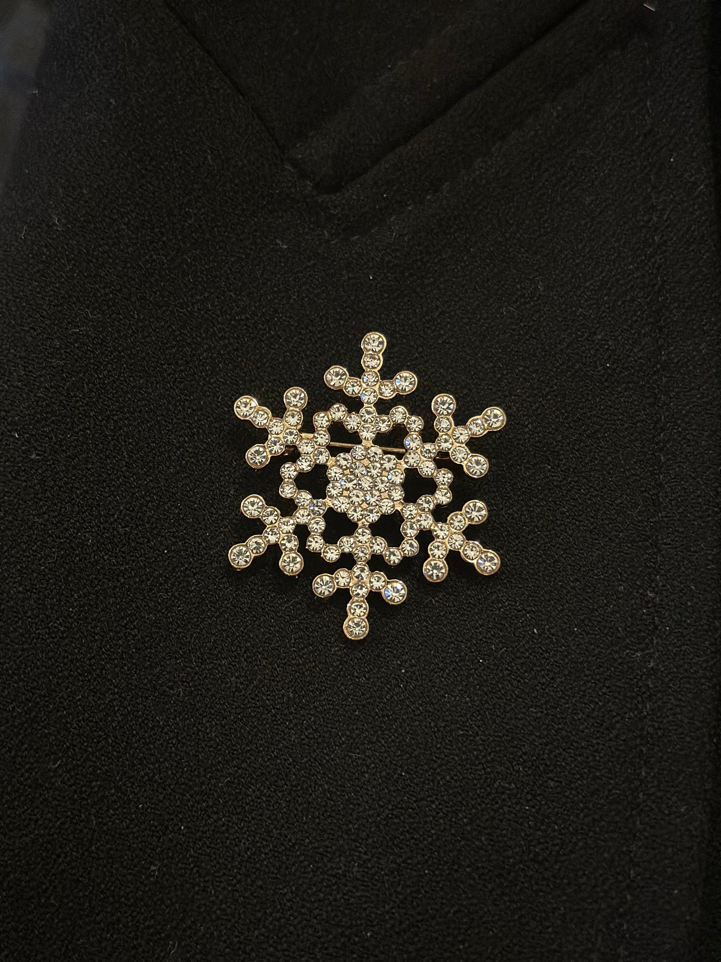 Rhinestone Snowflake