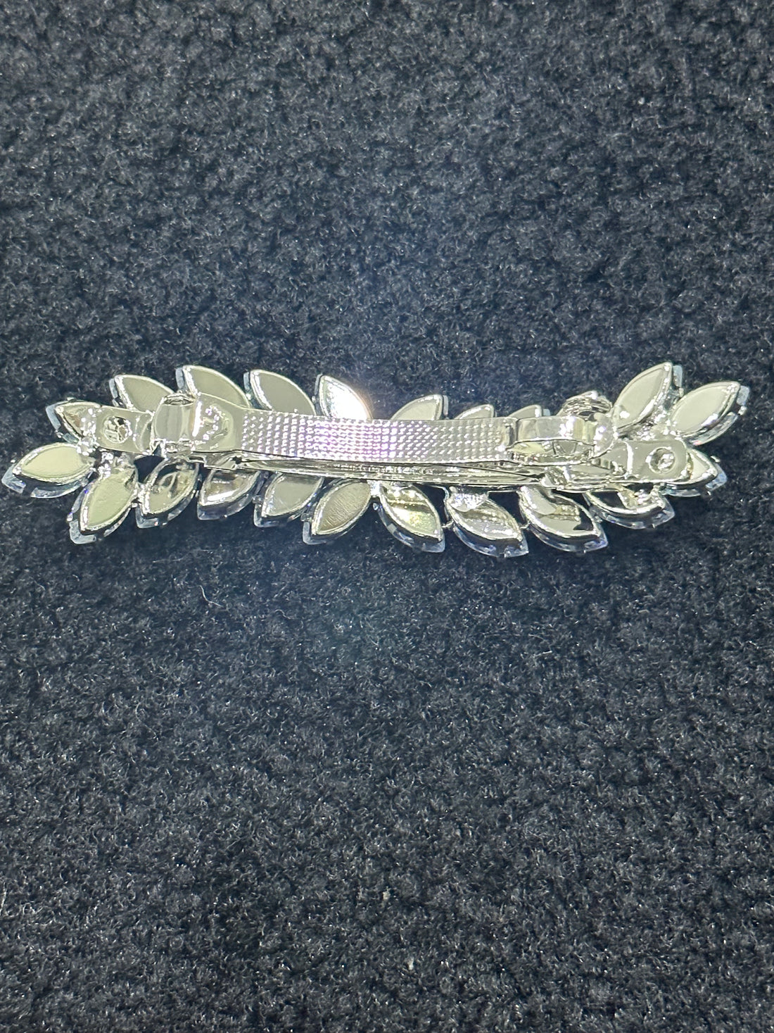 Curved Crystal Hair Clip