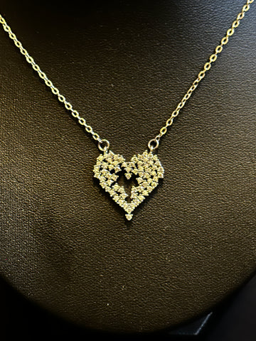 Crystal Heart Pendant