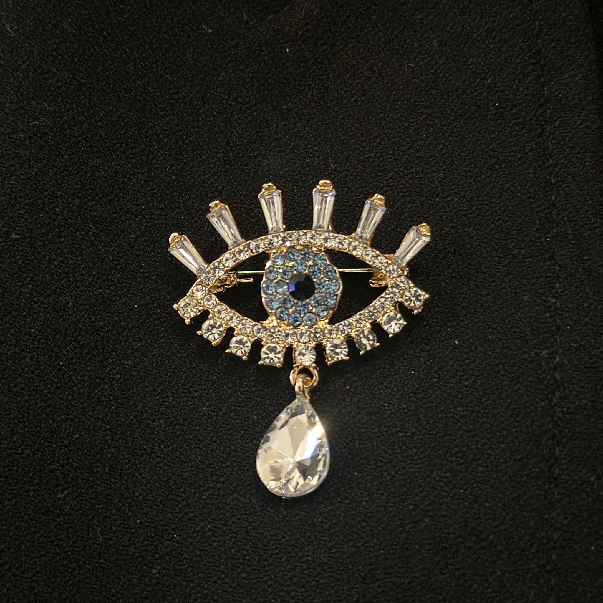 Eye / Teardrop Brooch