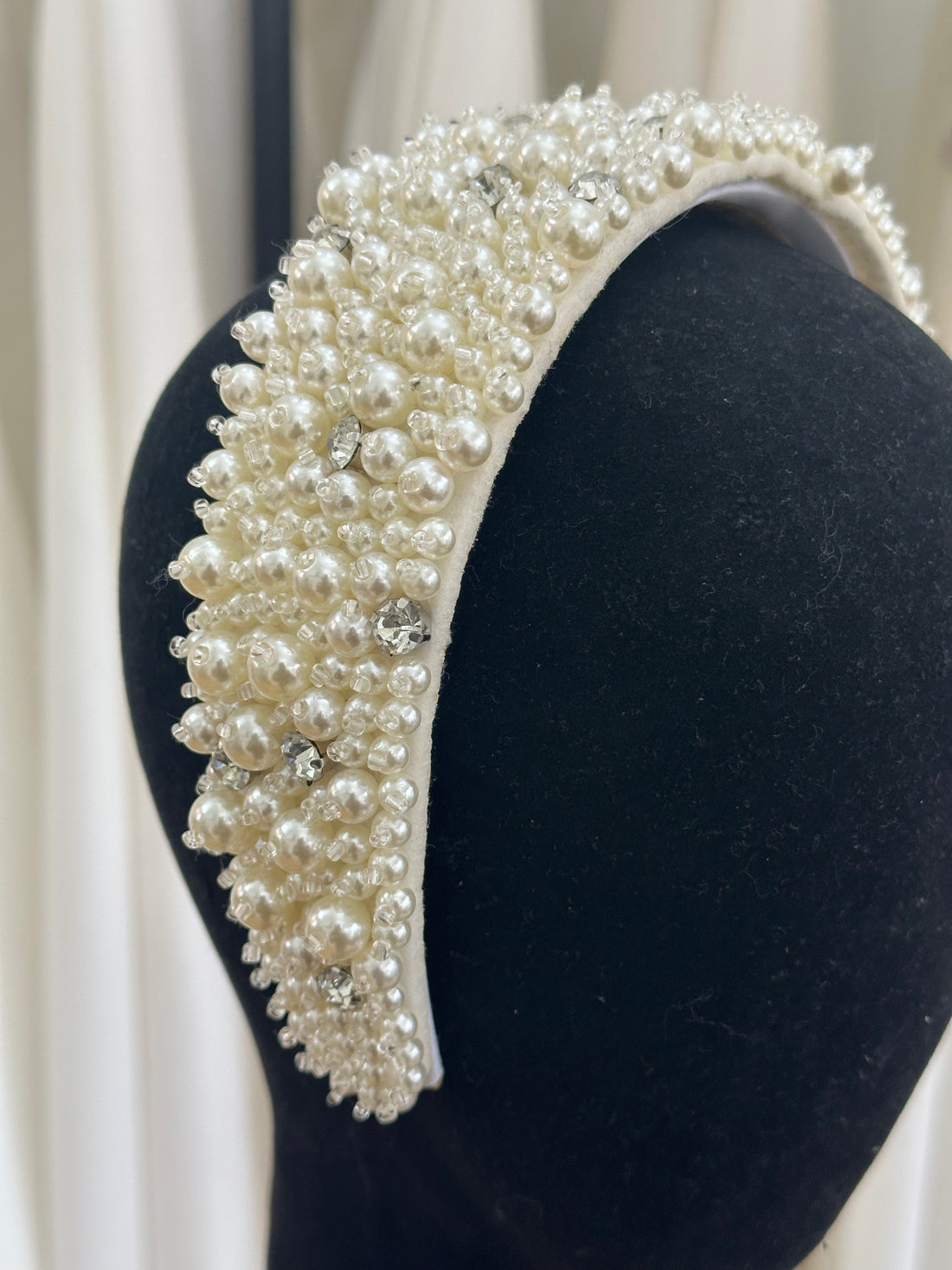 Pearl and Rhinestone Headband