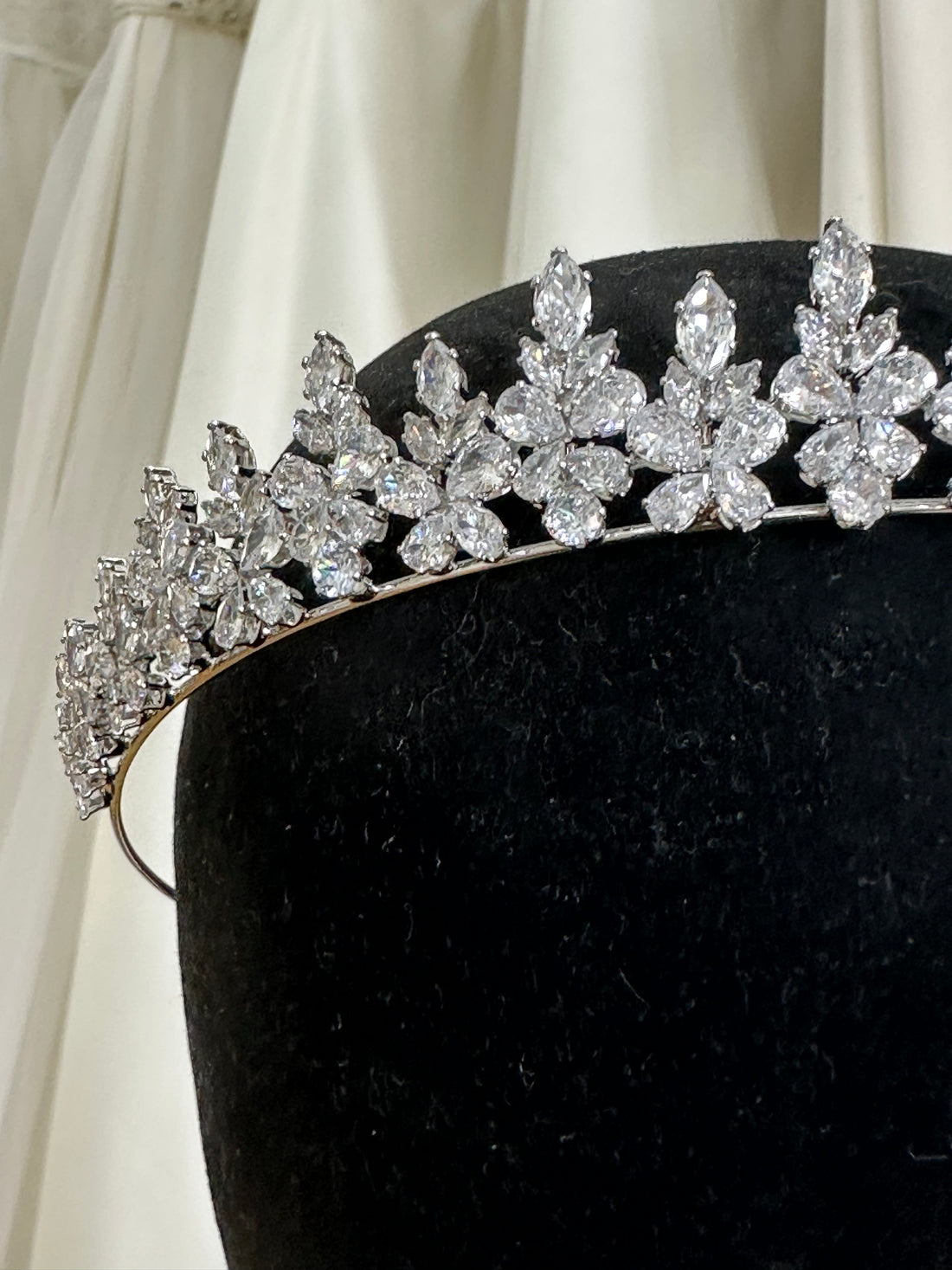 Modern Design Cubic Zirconia Tiara