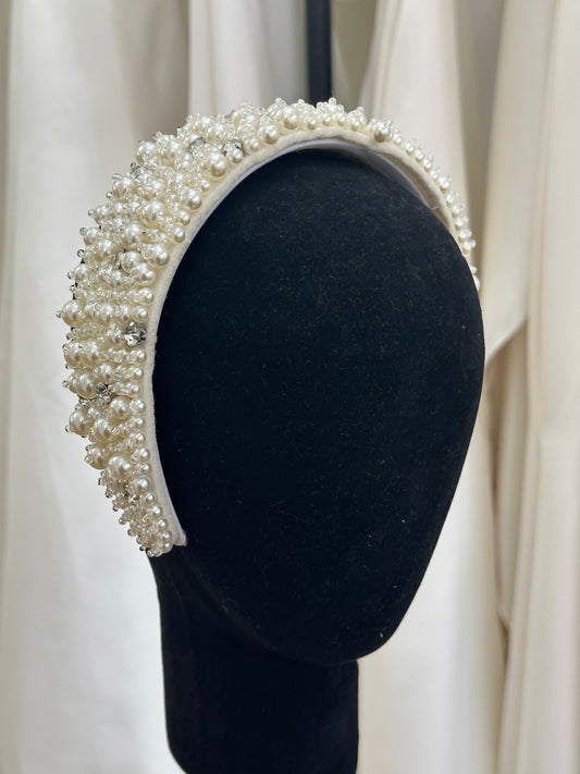 Pearl and Rhinestone Headband