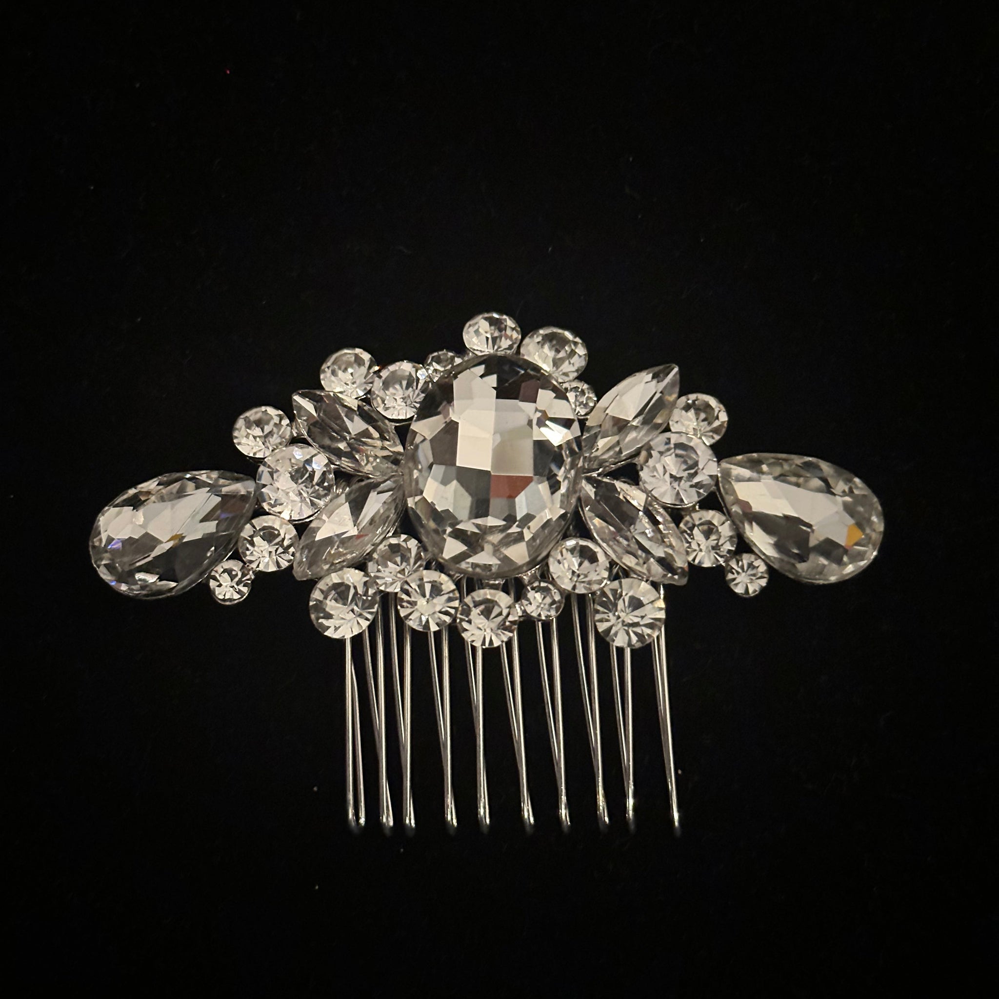 Victorian Inspired Crystal Hair Comb