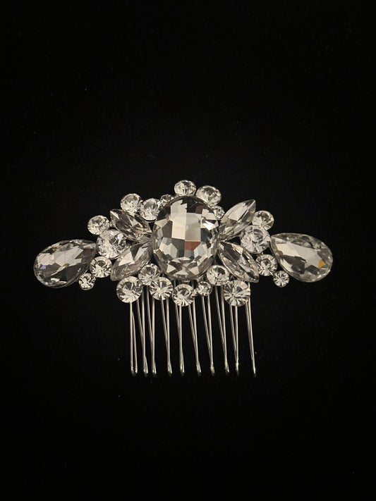 Victorian Inspired Crystal Hair Comb