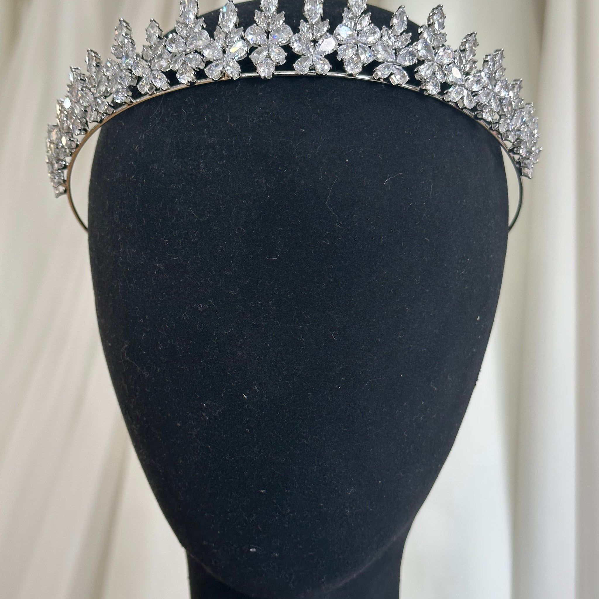 Modern Design Cubic Zirconia Tiara