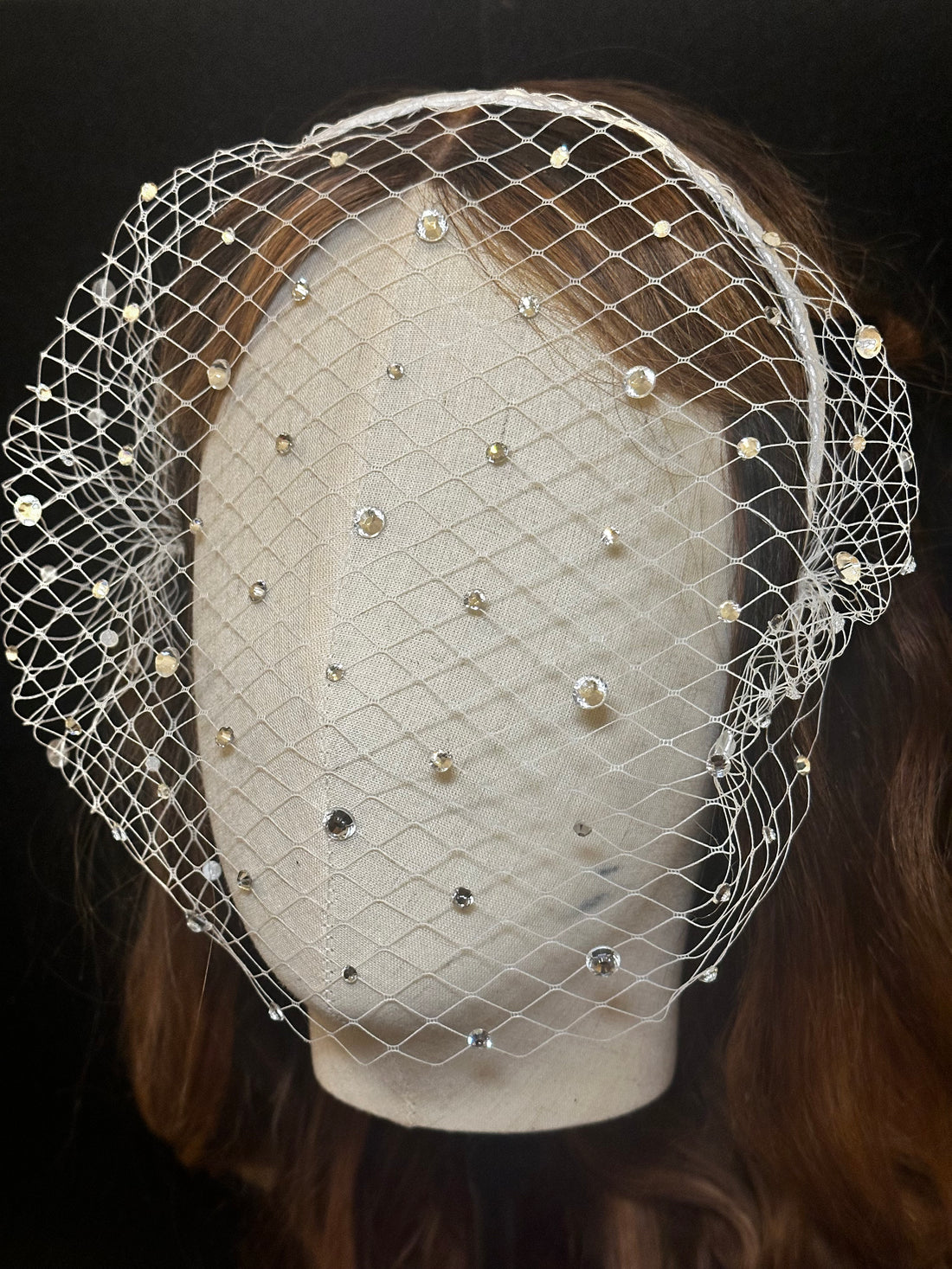 Diamanté Headband Veil