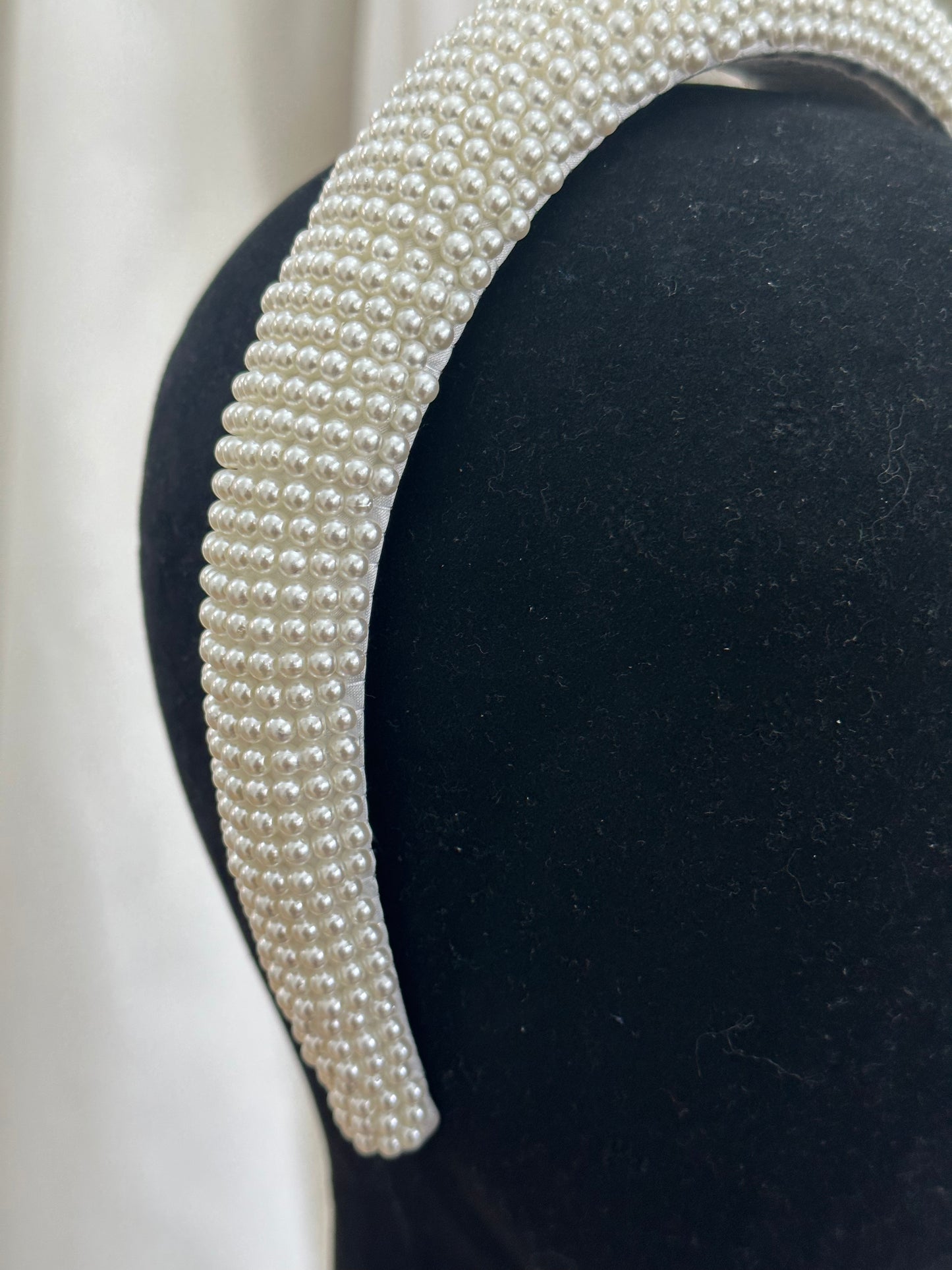 Multiple Rows Pearl Headband