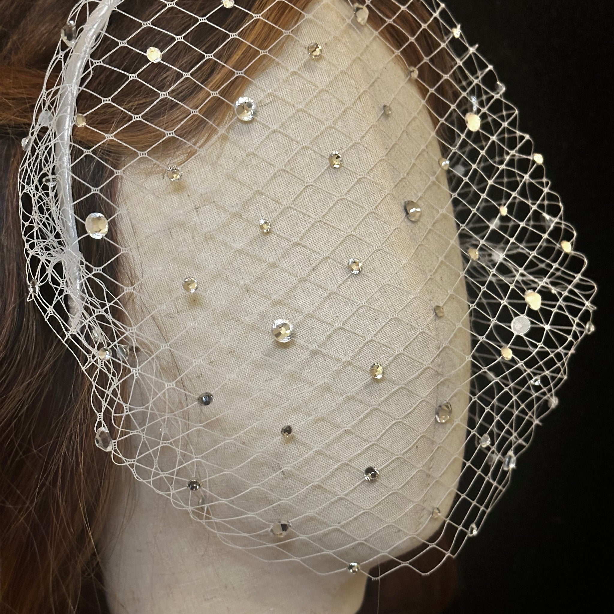 Diamanté Headband Veil