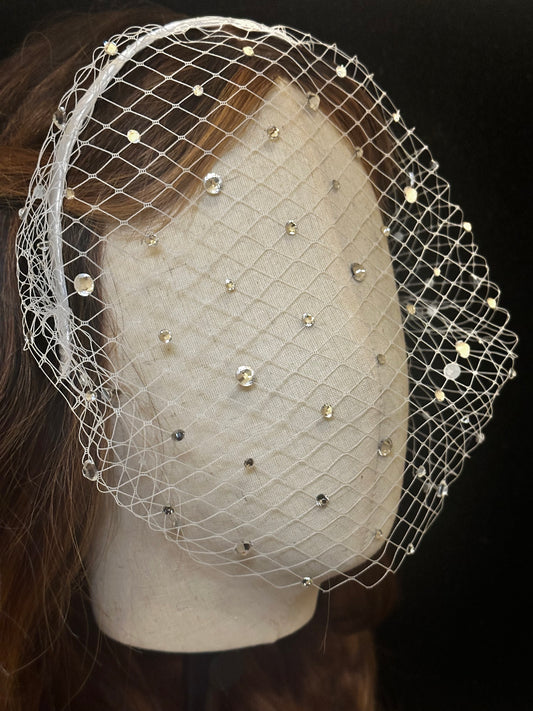 Diamanté Headband Veil