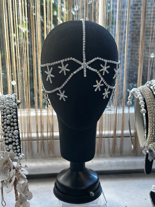 Silver Crystal Headpiece