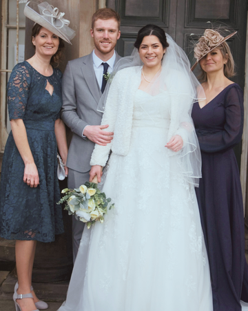 WEDDING DAY BRIDAL DRESSER - BRIDE, GROOM, MOB and MOG