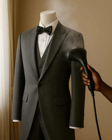 MOBILE STEAMING SERVICE - GROOM AND UP TO 4 GROOMSMEN