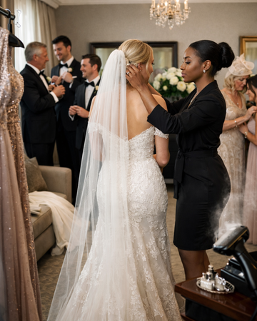 COMPLETE WEDDING DAY WARDROBE SUPPORT