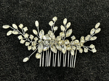 Cluster Crystal Hair Comb