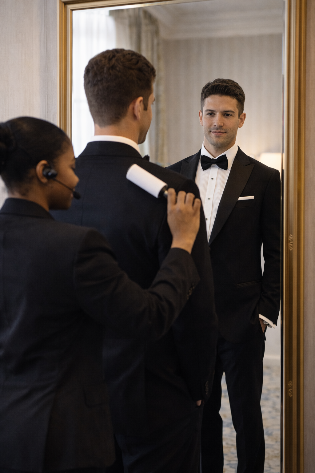 COMPLETE WEDDING DAY WARDROBE SUPPORT