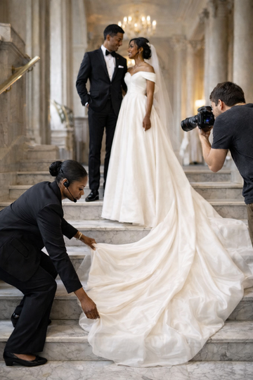 LUXURY WEDDING DAY BRIDAL DRESSER