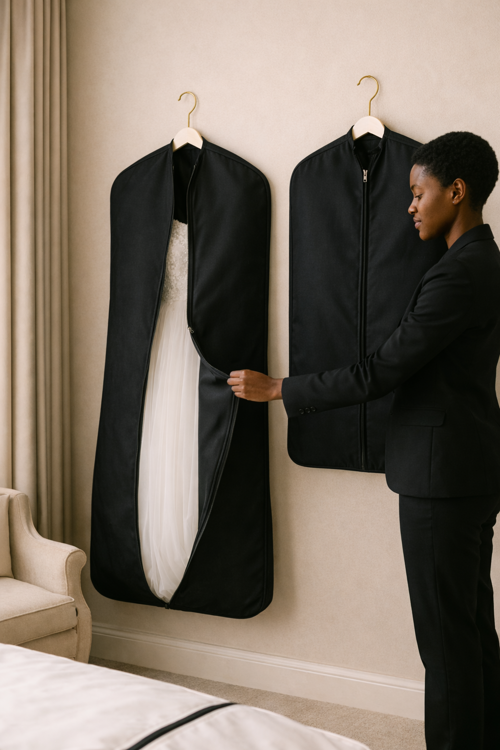 BRIDAL GOWN AFTERCARE AND PRESERVATION SERVICE - BRIDE & GROOM