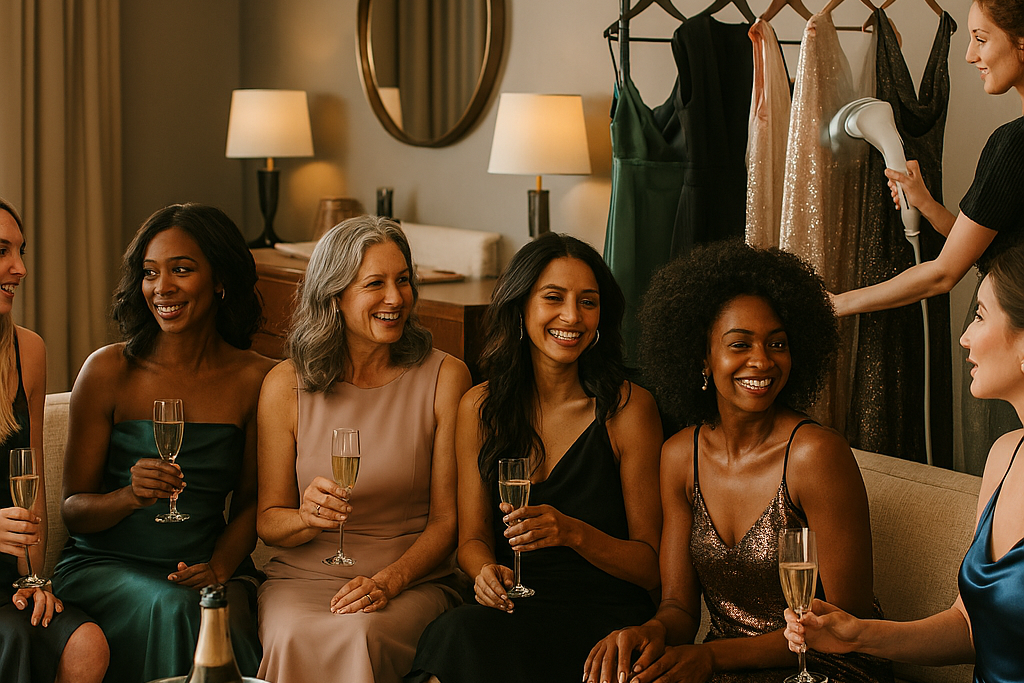 EVENTS PREP AND STEAM SERVICE  FOR WOMEN - NEXT DAY