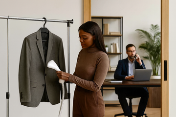 EVENTS PREP AND STEAM SERVICE FOR MEN - SAME DAY