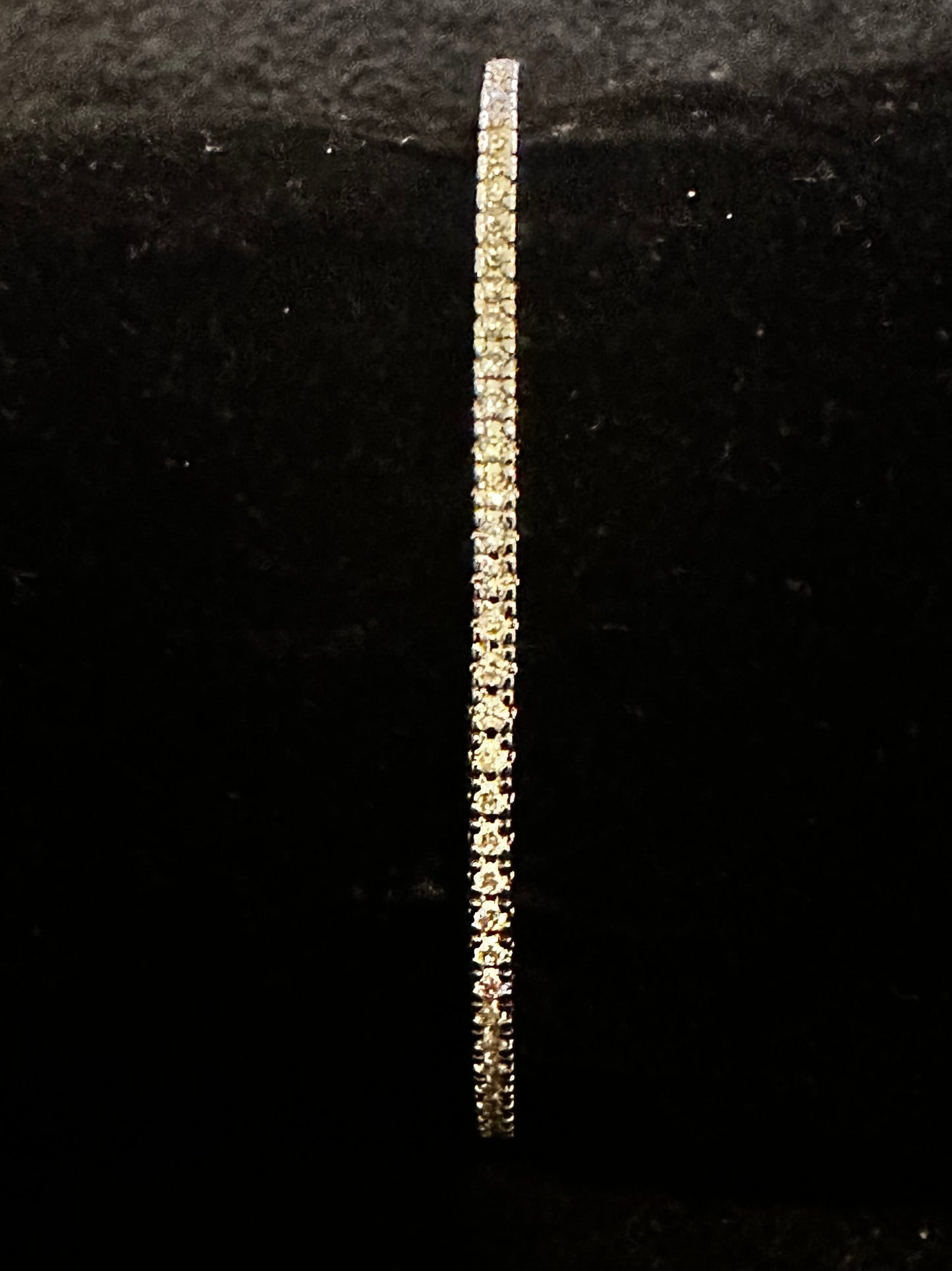 Slim Cubic Zirconia Bangle