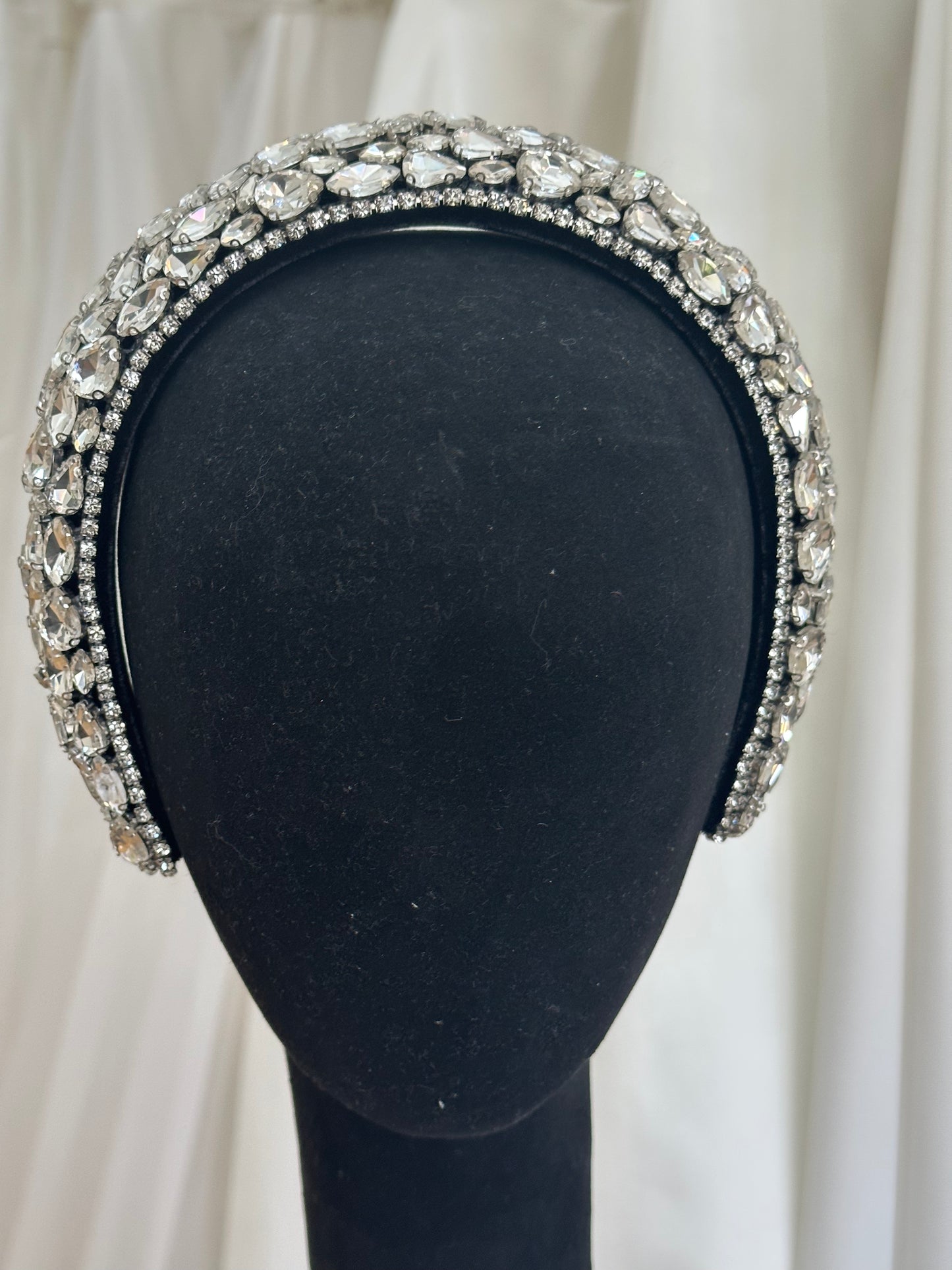 Crystal CZ Headband - HANDMADE