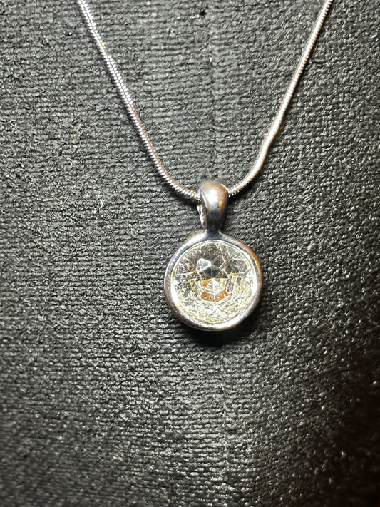 Round Crystal Necklace