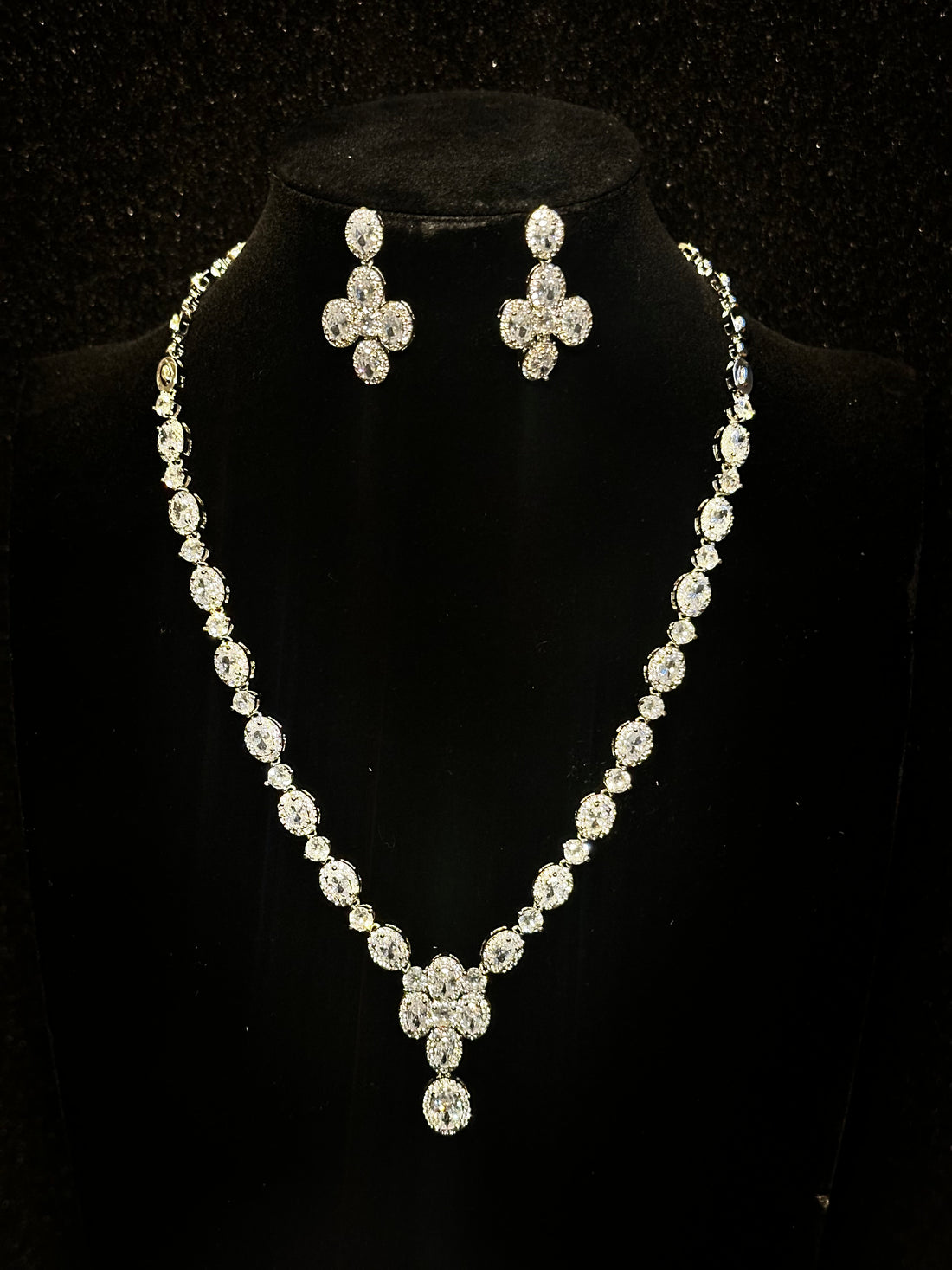 Wedding Earrings Necklace Set