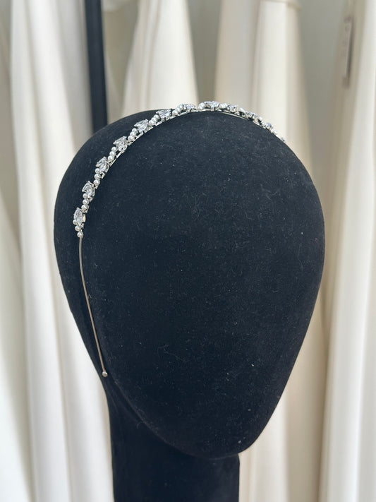 Slim Pearl / Crystal Headband