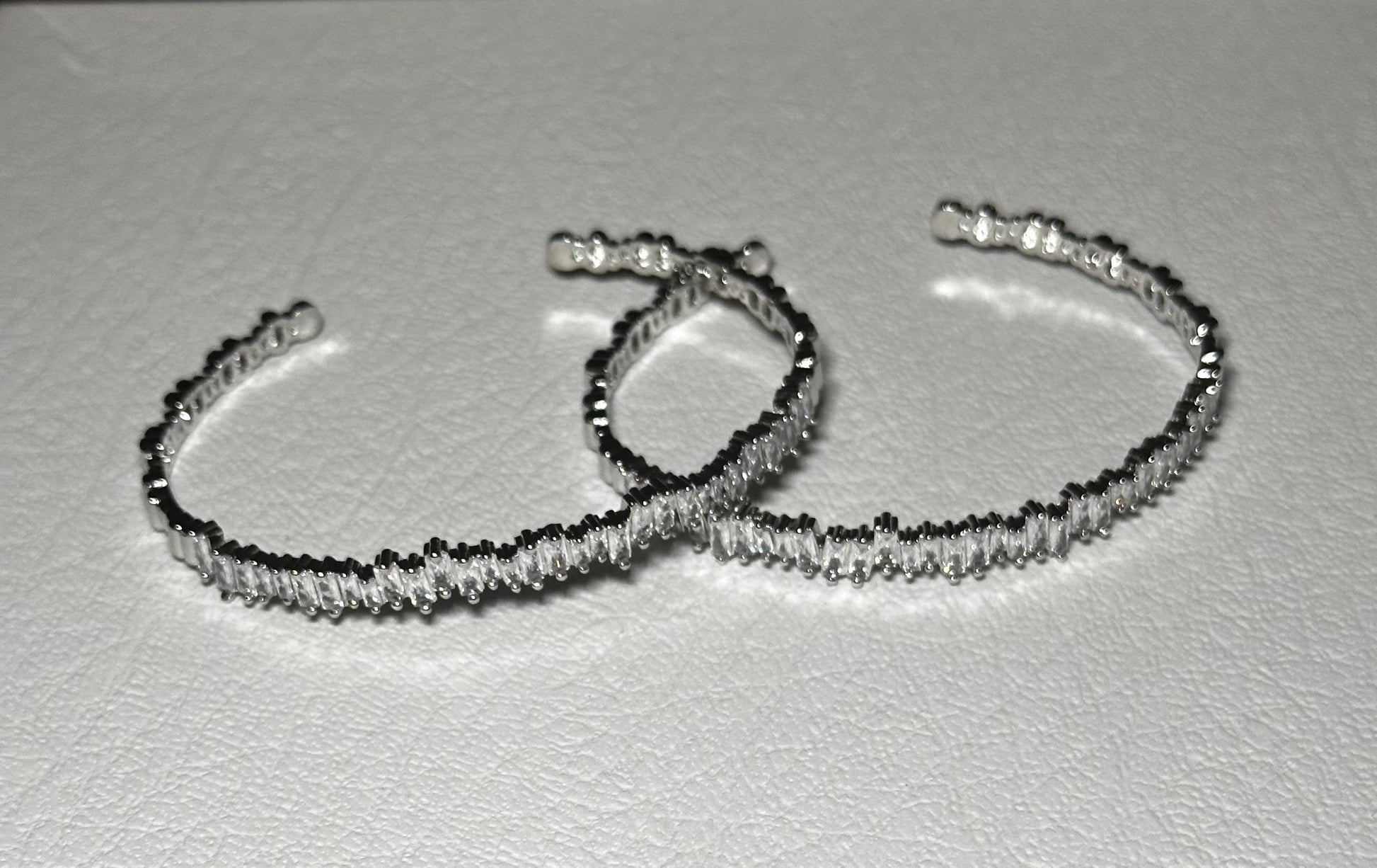 Timeless Silver Cubic Zirconia Bangle for Special Events