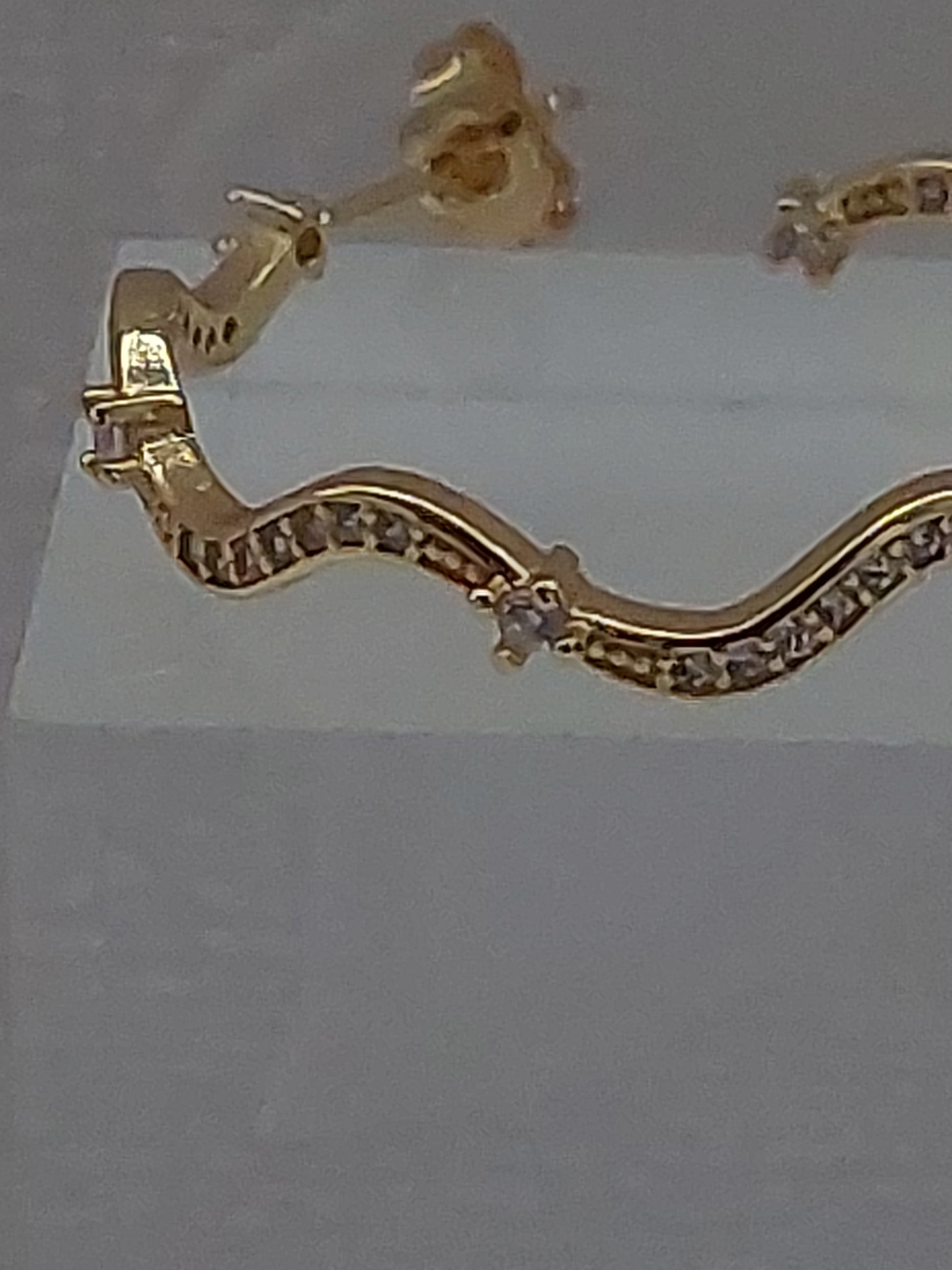 Wavy Chocker Style Necklace Set