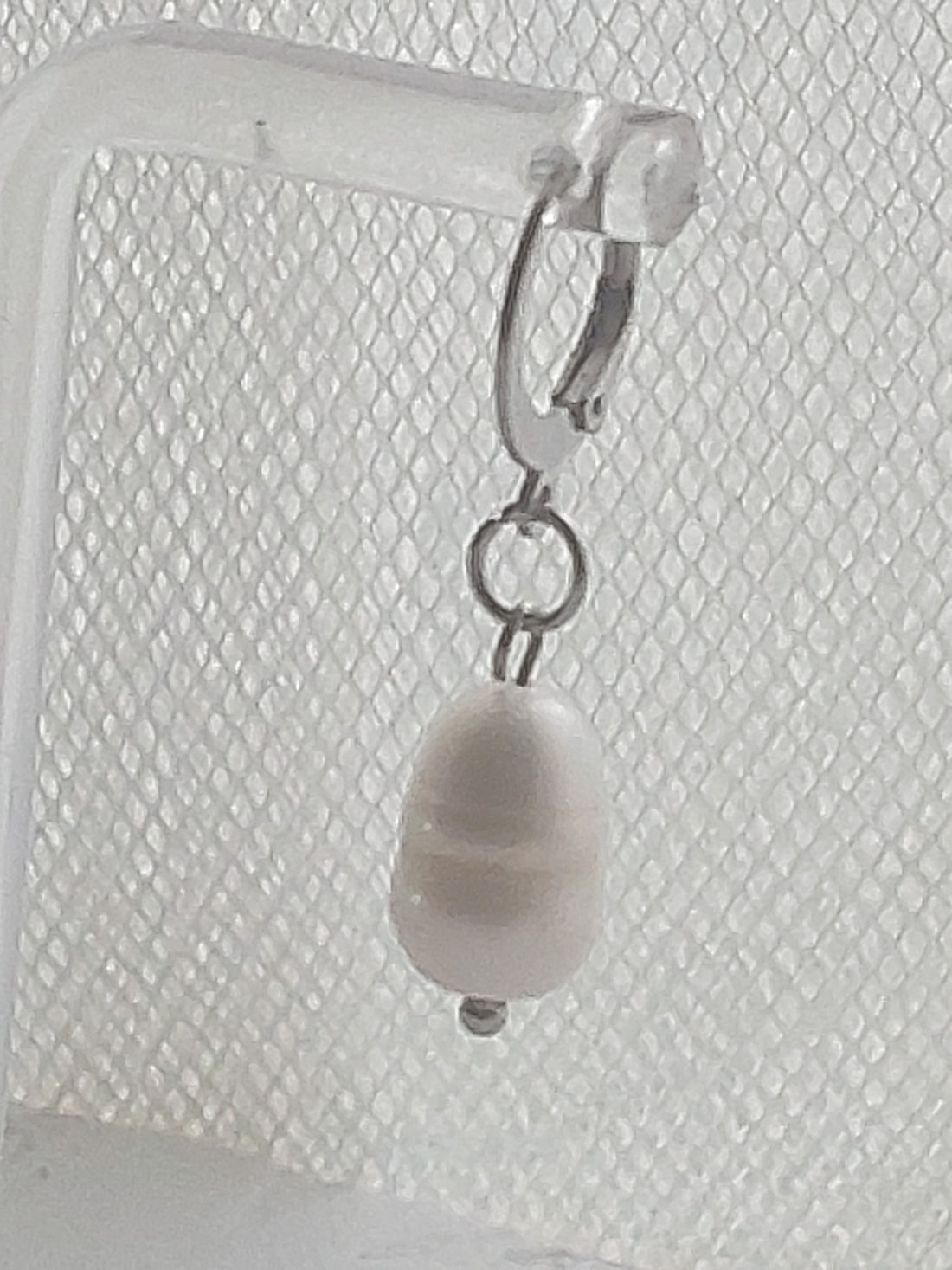 Short Drop Pearl Earrings