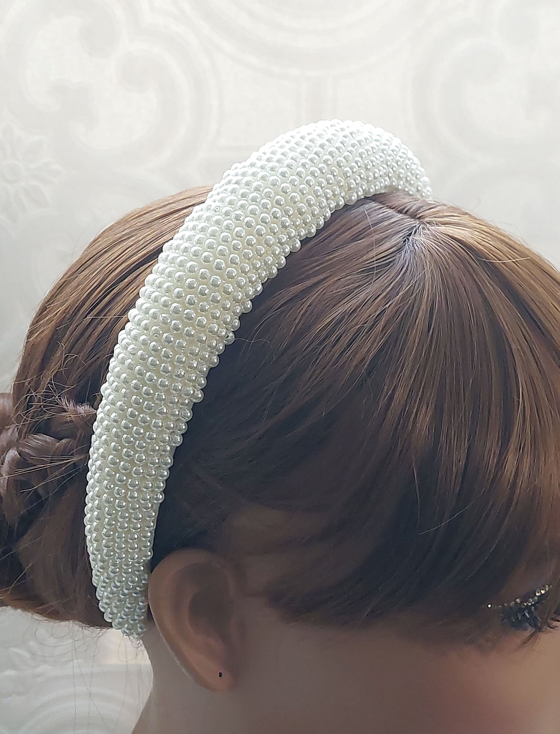 Multiple Rows Pearl Headband