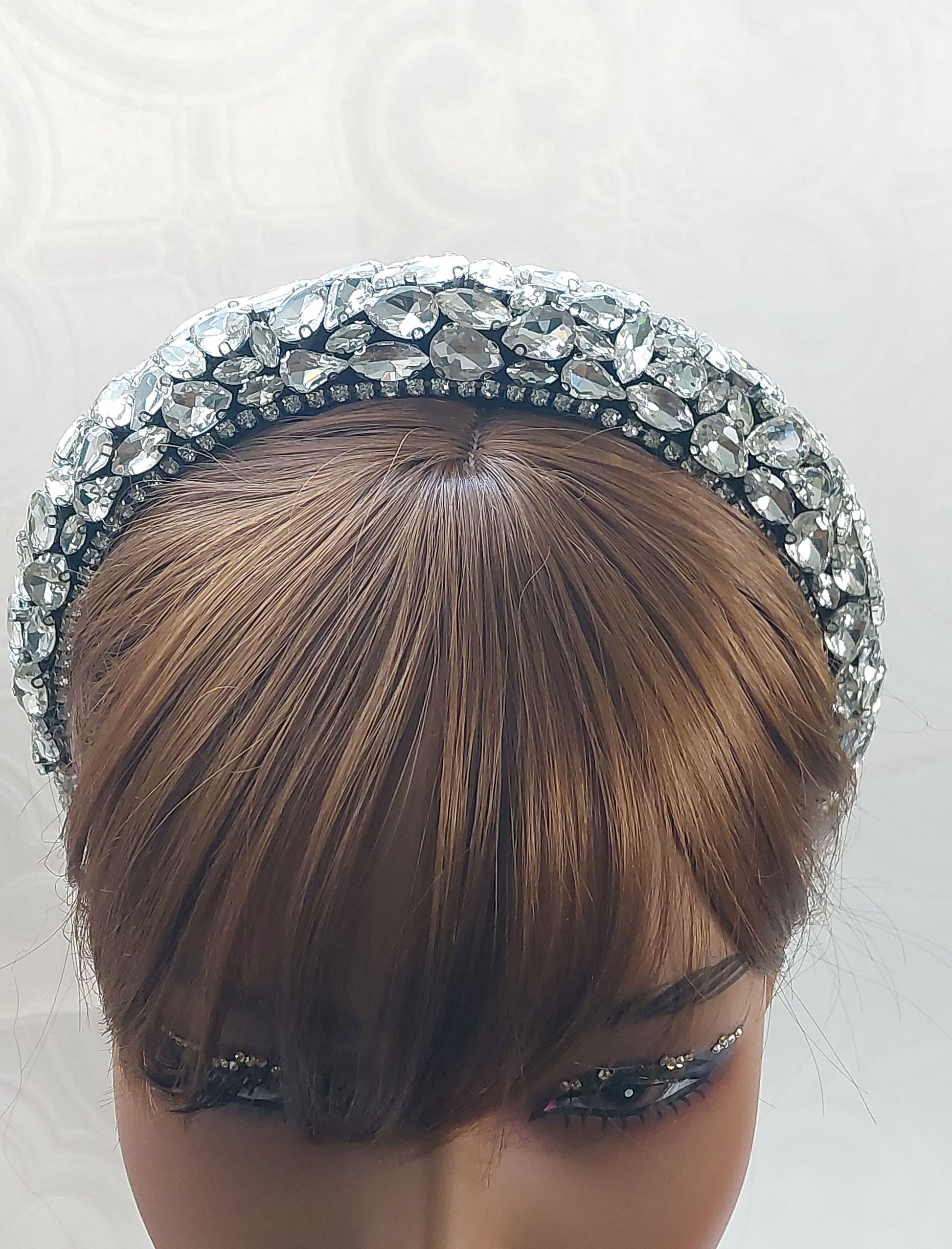 Crystal CZ Headband - HANDMADE